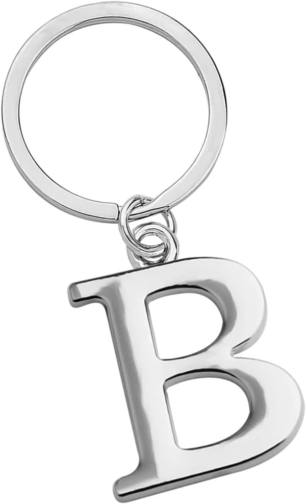 Nøkkelring Bokstav - Initial Nøkkelring Anheng Bokstav B B