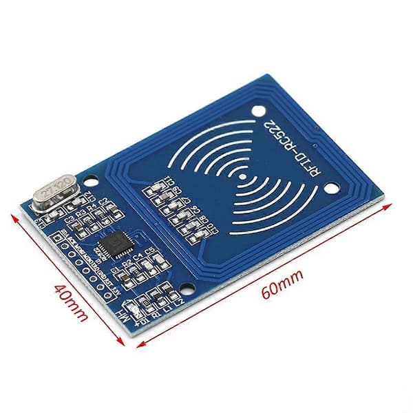 10 stk Mfrc522 Rc-522 Modul + Kort 13,56 Mhz Rfid Ic-kort Til Ic-nøgle Spi Printer Læser Ic-kort Proxim