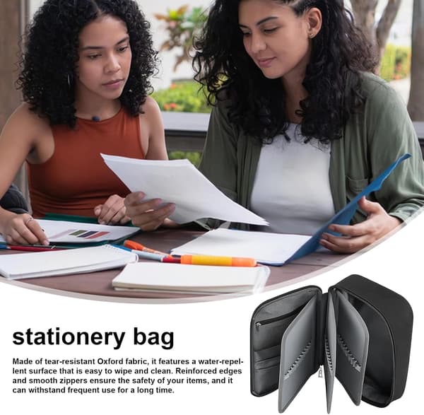 Penalhus med stor kapacitet – 22,9 cm, 72 rum, organizer -