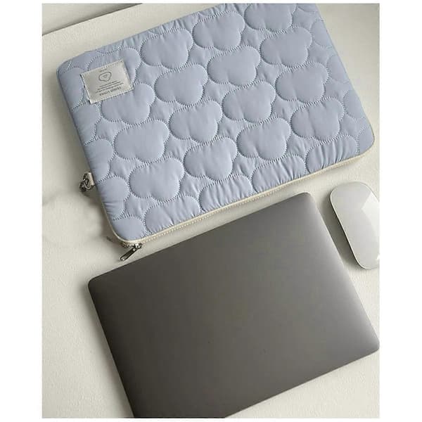 Velegnet til 15-15,6 tommer laptop sleeve opbevaringstaske blå