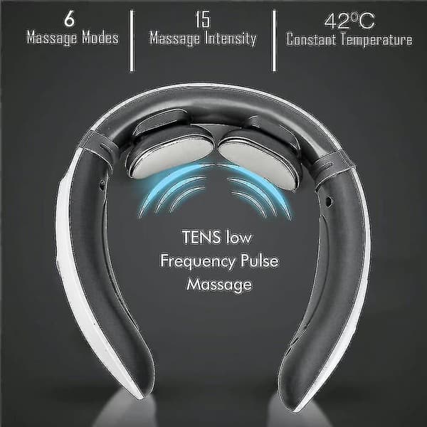 Cordless Neck Massager Pain Relief Intelligent Portable Deep Tissue Trigger Point Massager