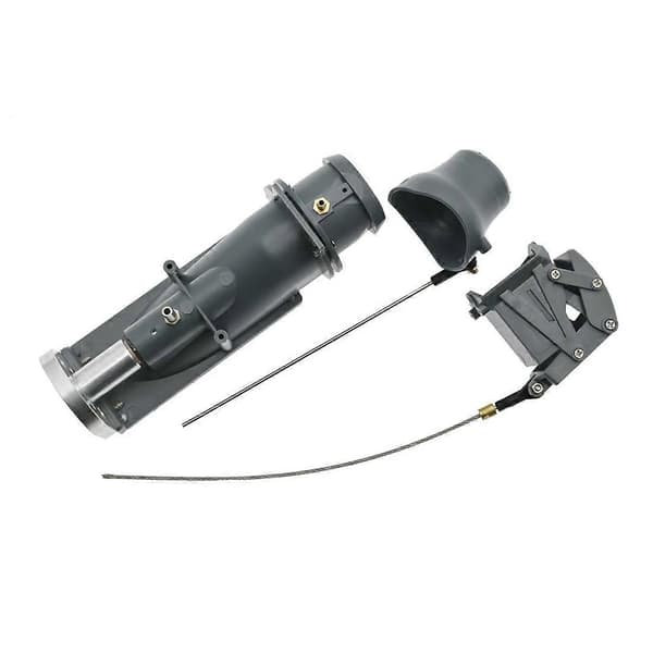 Water Jet Thruster Motor Sprutpump Vattenjetpump med 3-bladig Propellerkoppling Passar 540 Motor för RC Jetbåt