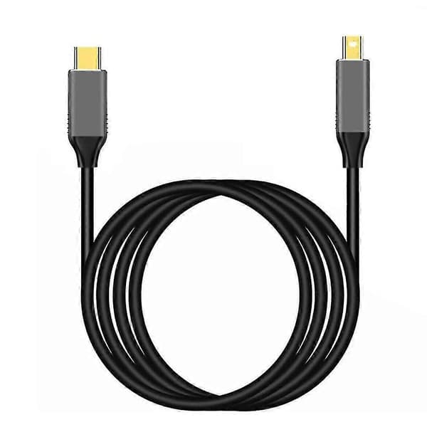 1,8 m USB-C til Mini Displayport-kabel - 4K 60Hz