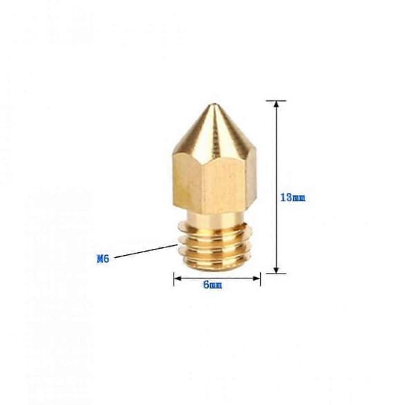 Nozzle Set for MK8 3D Printer, 25 Nozzles with Cleaning Needle, Tweezers, Tool Set, Wrench