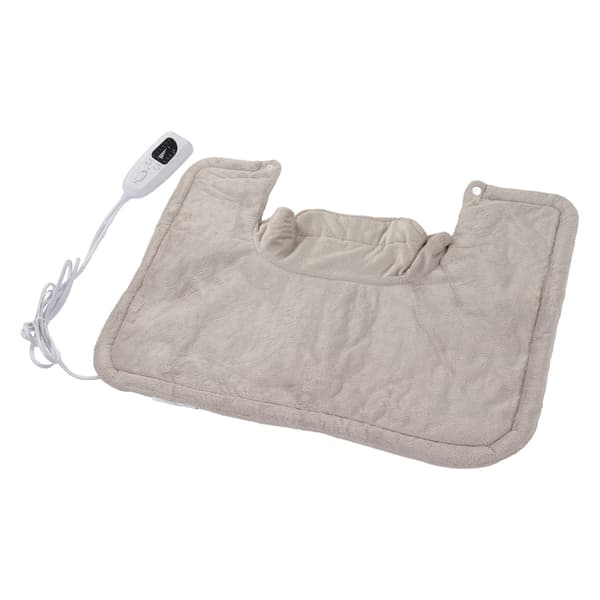 Heated Shoulder and Neck Blanket Adjustable Temperature Soft Electric Heated Neck Warmer for Winter UK Plug 220V