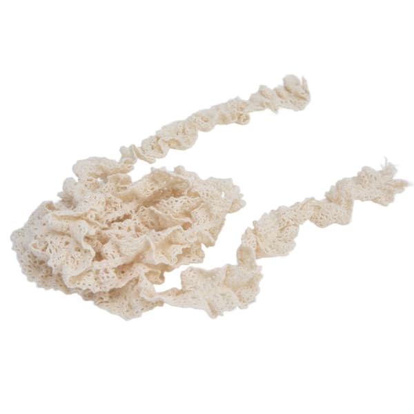 20 Yards Stretch Trim Lace DIY Flexibel Multi Purpose Utsökt Stretch Bomull Spets för Presentinslagning Party Dekoration
