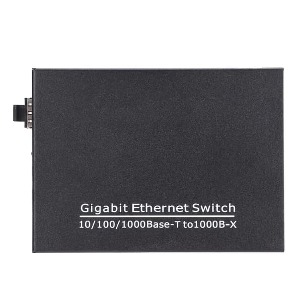 2-ports Gigabit Ethernet-switch TBC-MC3712E-SFP Plug Play Stabil Robust Computernetværksswitch 100-240V US-stik