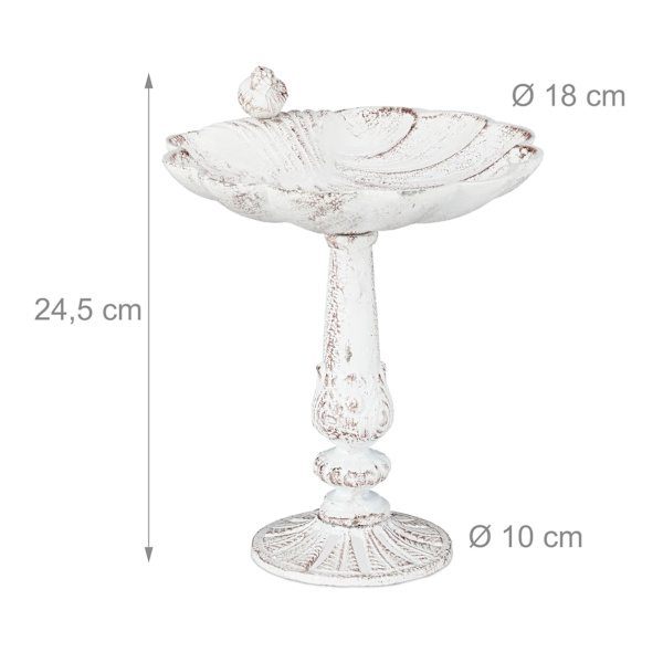 XL Cast Iron Bird Bath 1700