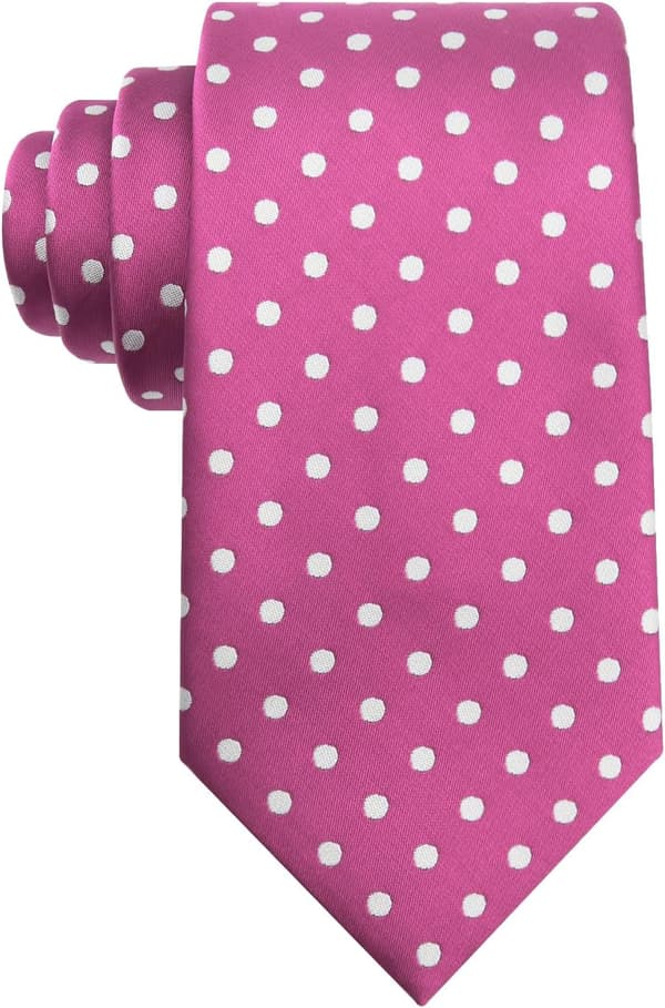 Herrars prickiga slipsar 3.15\" Klassiska slipsar Svart slips för män Formell bröllop Affärs examen Tillbehör Varmrosa - Hot Pink
