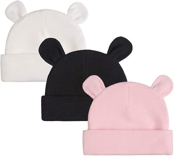Pesaat Nyfødt Sykehuslue Preemie Gutter Jenter Beanie Solid Spedbarn Barn Luer Høst Vinter