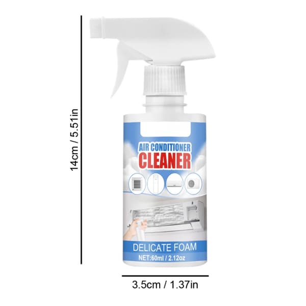 60ML Foam Cleaner Cleaning Spray for Air Conditioning Cleaning Spray Household Quick Cleaner