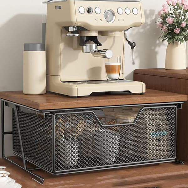 skuffe-organizer til kaffe, skuffe, organizer, udtrækkelig, -