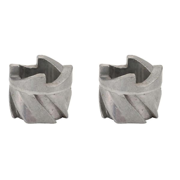 2 stk. klo i aluminium for 47cc 49cc motor sølv Silver