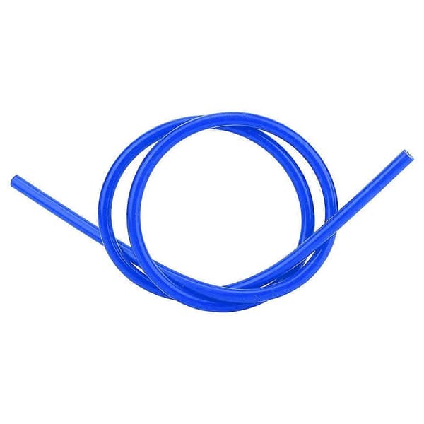 8mm Silicone Spark Plug Wire Car Auto Accessory Replacement Part (Blue)
