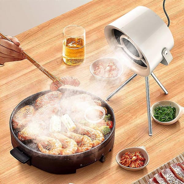 Portable Range Hood with 3 Speeds, for Cooking, Detachable -B