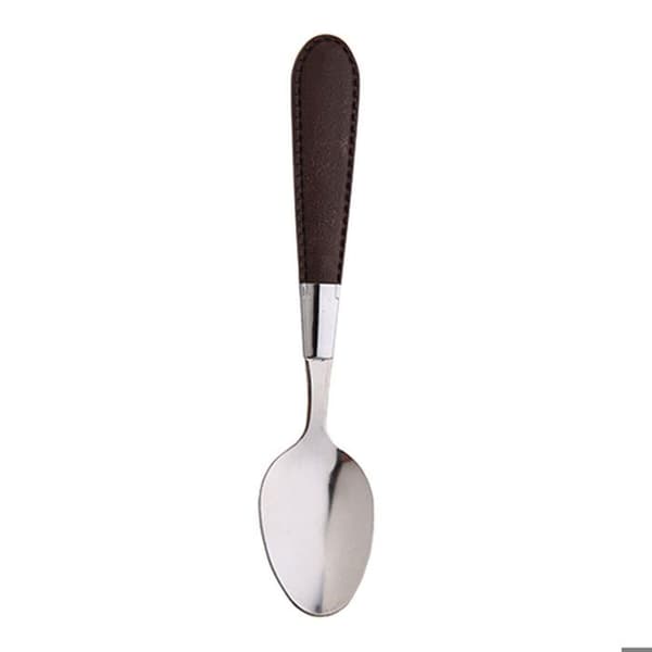 Bestikk - San Ignacio - Brun - Rustfritt stål - 24 deler - Elegant og sofistikert kastanj