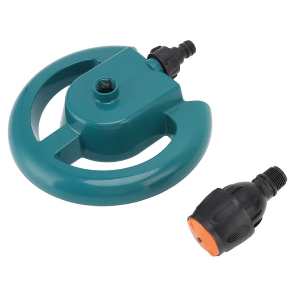 Automatic 360 Degree Rotation Garden Lawn Sprinkler Durable ABS Round Base