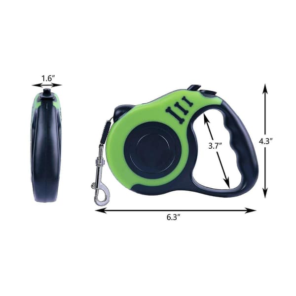 Retractable Dog Leash Pet Walking Leash with Non-Slip Handle, Strong Nylon Tape Tangle-Free