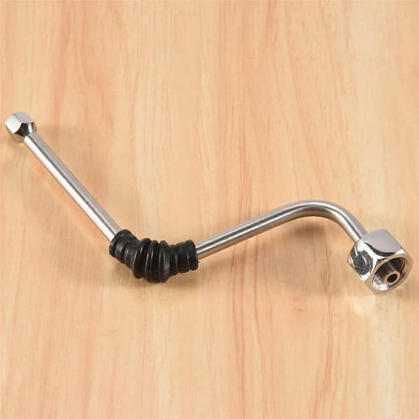 Steam Pipe for Delonghi EC680/EC685, Rancilio Coffee Machine, Upgrade with Extra 3-Hole Tip Silver Silver