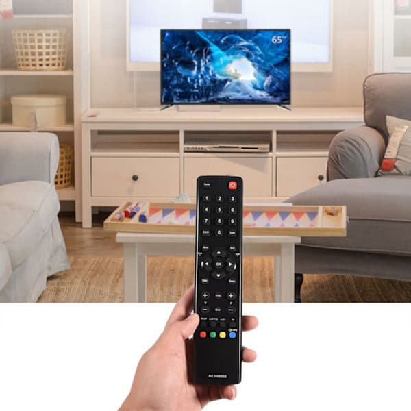 TCL RC3000E02 TV Svart Fjernkontroll Erstatning