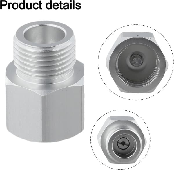 Soda TR214 til 814 Adapter, Stærk Hjemmegæring 1 STK til Cylinderkonverter, W21 Aluminiumslegering
