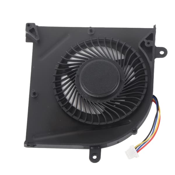 CPU GPU Køleventilator 4-benet Hurtig varmeafledning Bærbar computer Køleventilator til MSI GS63VR til GS63 til GS73 til GS73VR til MS 17B1 CPU
