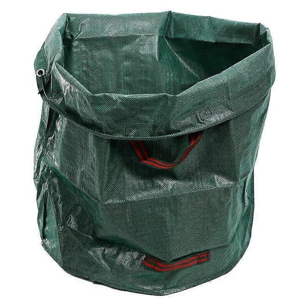 270L Garden Waste Bag Strong Waterproof Robust Reusable Foldable Rubbish Bag Grass Bag