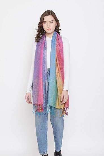 Mode Dam Silkeshalsduk Lyxig Satin Sjal Omslag