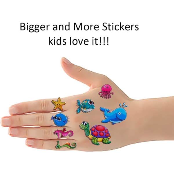 3D-puffiga klistermärken för barn scrapbooking klistermärken för småbarn, födelsedagspresent, pojke, 50 ark