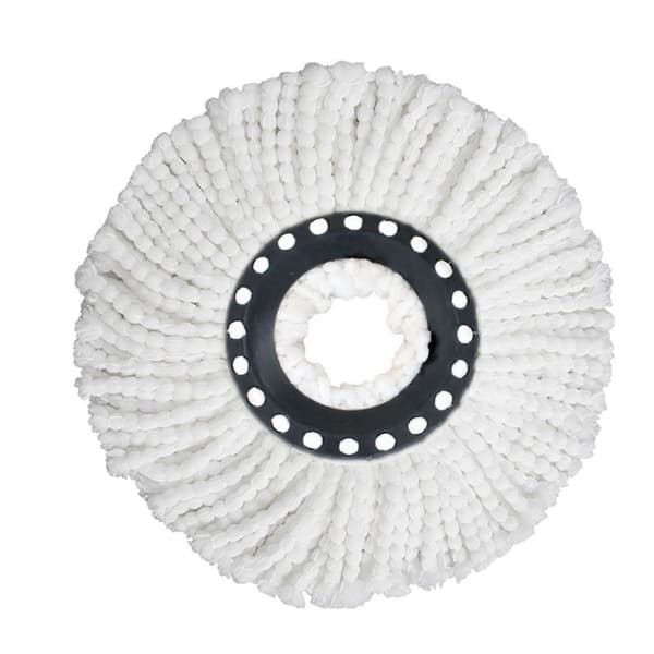 3-pakning roterende moppehoder, mikrofibermopp bomull H