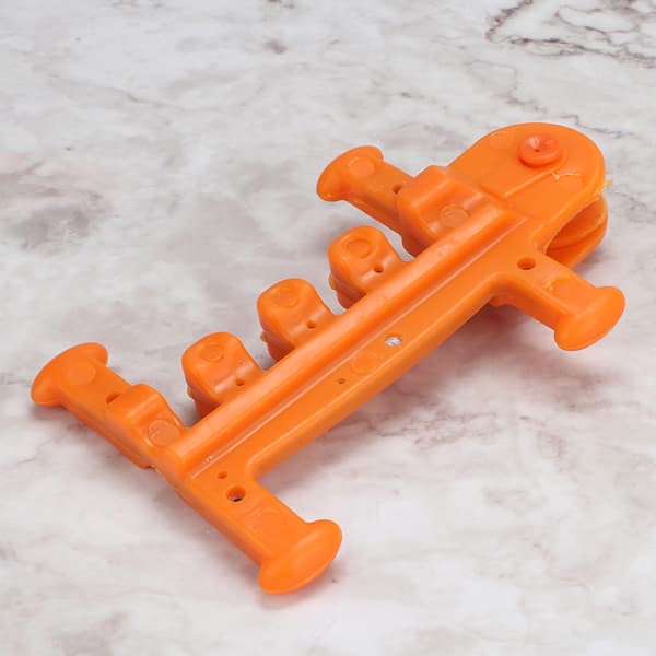 10pcs Greenhouse Fix Tool Kit Anti-Rollover Ventilation Chuck Pulley Device Accessories Orange