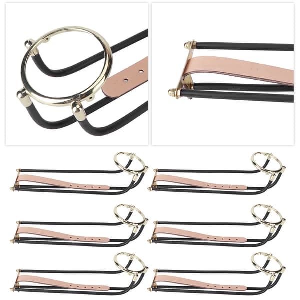 6 Pcs Billiard Table Ball Falling Rail Pocket Snooker Pool American Style Pool Bronze Brass