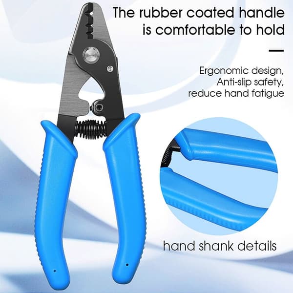 VCFS-33 Three-Port Fiber Stripper FTTH Tool Fiber Optic Cable Stripper
