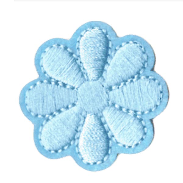Broderte merker, merke-16 stykker (blomster) A A