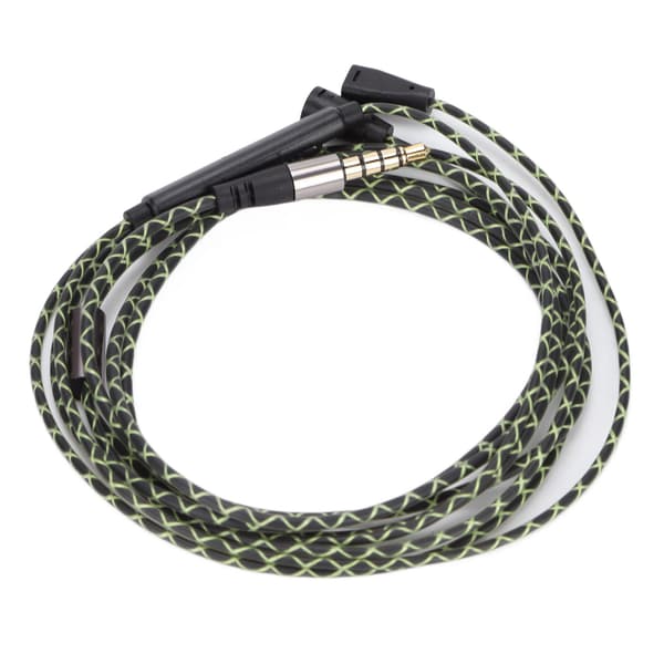 Headphone Audio Cable Audio Extension Charging Cable with Volume Control and Microphone Function