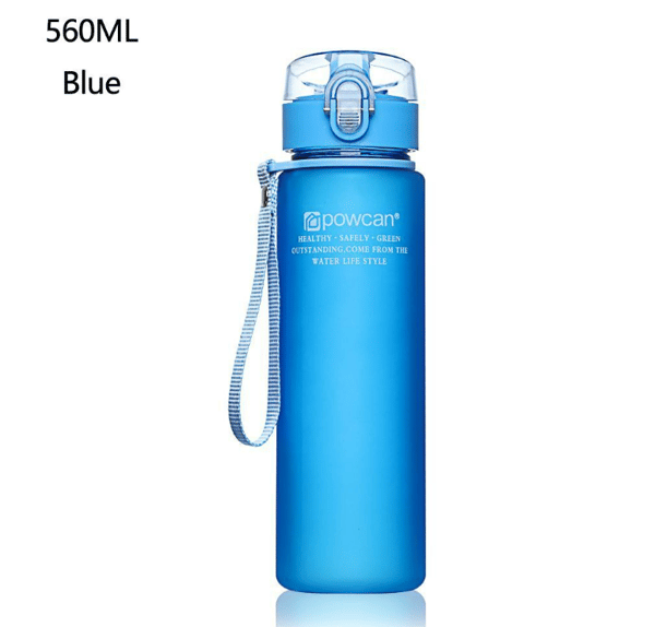400/560 ml BPA-vapaa vesipullo ulkourheiluun Sininen 400ml
