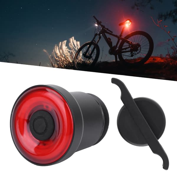 USB-opladelig intelligent sensor cykelbaglygte cykelstopbremselys cykeltilbehør
