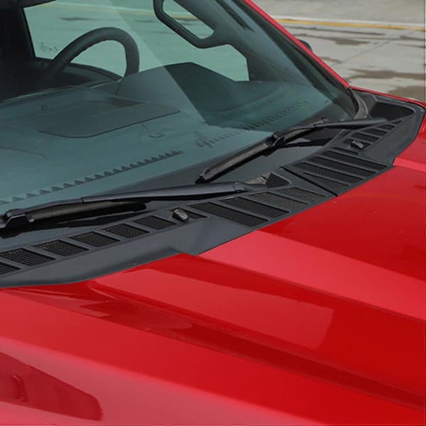 Kullfiber Fremre Vindusviskerdyse Deksel Trim For- Ram Durango - 300c