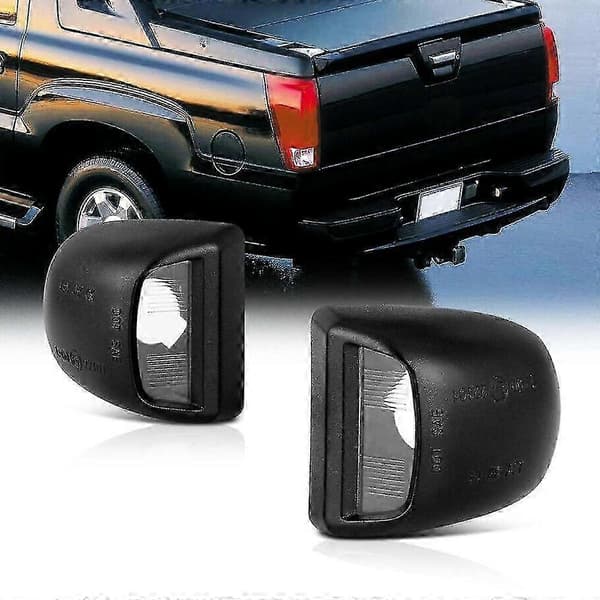 2 x Nummerpladelys til Chevy Tahoe Suburban XL 2000-2006