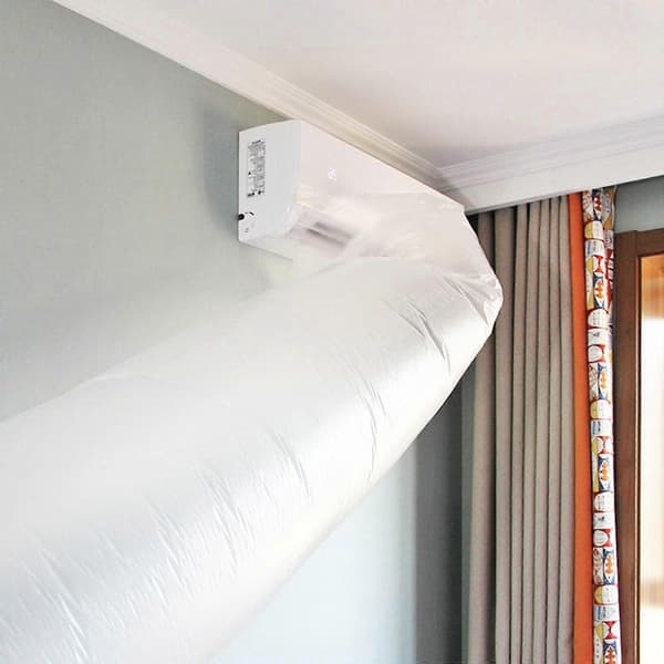 Air Conditioning Ventilation Duct, Cold Air Transport, Flexible and Energy-Efficient Bypass Bag, Expandable, Convenient and Adjustable, 1 Piece - 11M