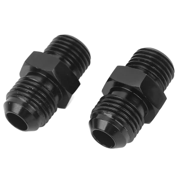 Transmissionsoliekøler Adapterfittings 6AN Han Flare til 1/4NPSM Slangeadapter Erstatning for 4L80E 1997-2007