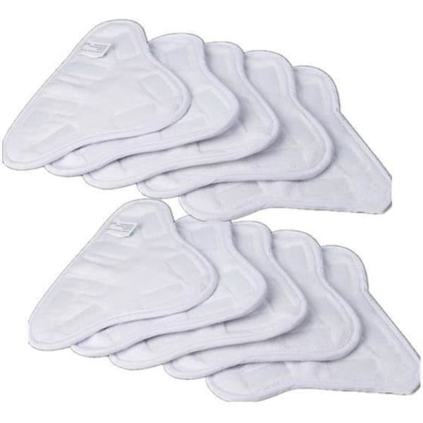 Microfiber Cloths - 10-pack - High Quality - Effective Cleaning - Compatible with H2O MOP X5