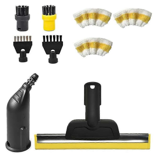 For Karcher SC1 SC2 SC3 SC4 SC5 Dampvasker Tilbehør Rund Børste Fugbørster Vindusnal Mikrofiberklut