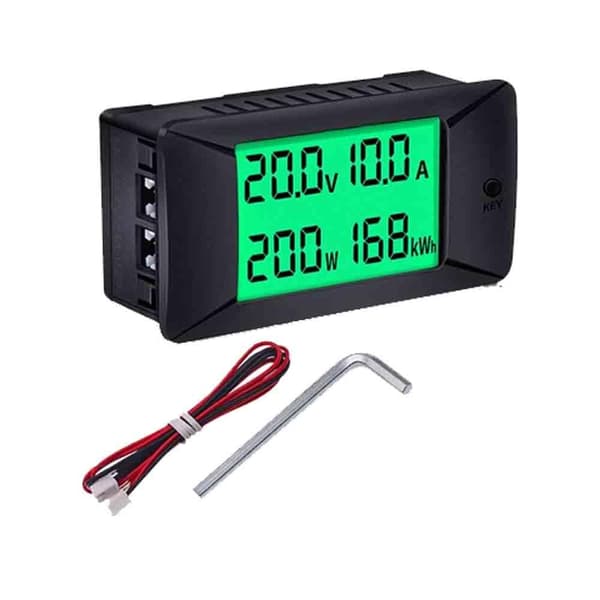 PZEM-025 DC-jännite- ja virrankulutusmittari DC0-300V 50/100/200A (300V 100A) -