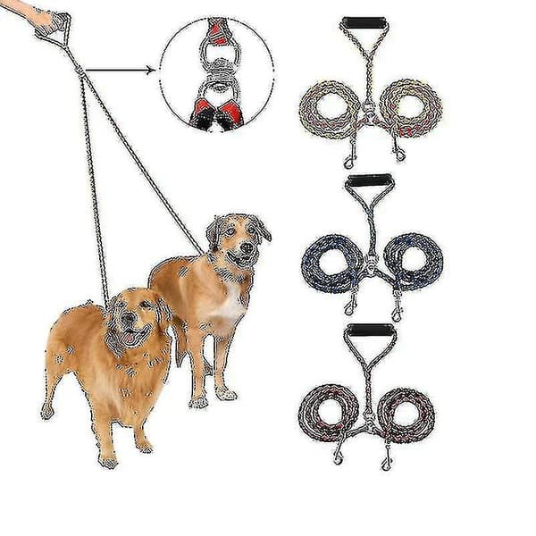 One for Two Dog Leash for Large Dog Leash for Two Dogs