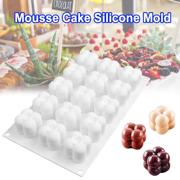 Form Bagning Mousse Form 3D Dessert Kage Dekoration Form Bageværktøj til køkken
