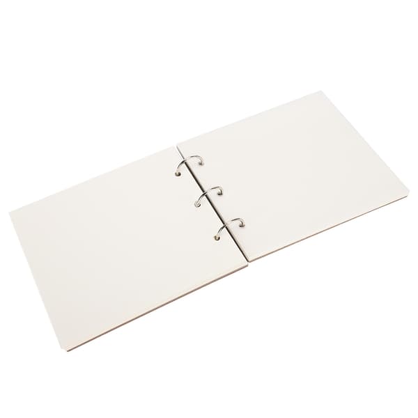 Sketch Paper Diary Notebook Drawing Coloring Book Stationery Dotted Line Ring-bound (White Cardboard)