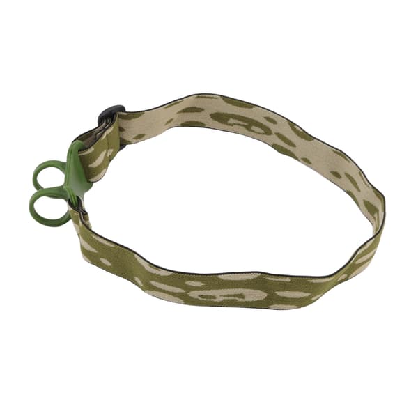 Elastisk hodelyktbånd Justerbart hodebåndfeste Utendørs ridehodelyktbelte for lommelykter med 22 til 32 mm diameter