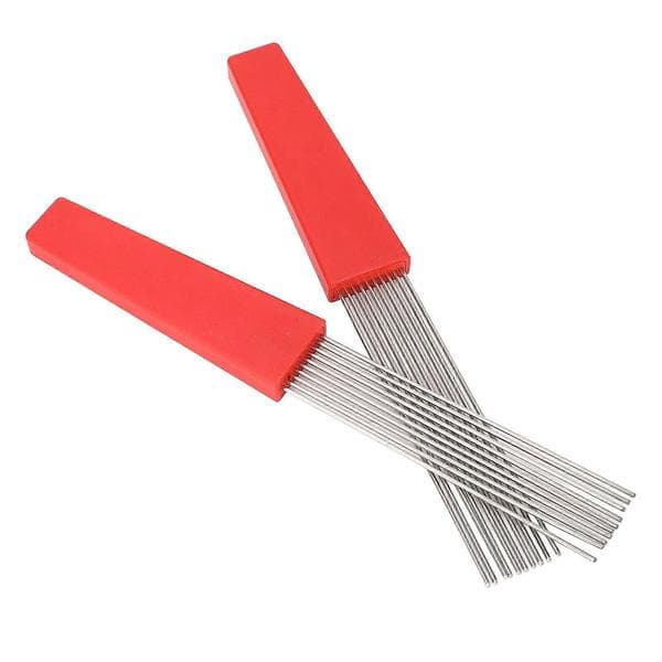 2 STK Guiro-skrapebørste, latinperkusjon kamstil, ergonomisk grep, rustfritt stål for band