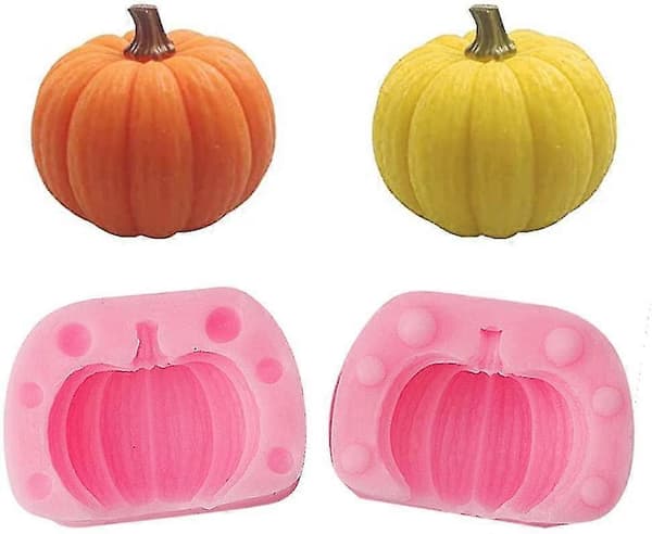 Halloween silikonform, gresskar silikonform, non-stick gjenbrukbar bakeform